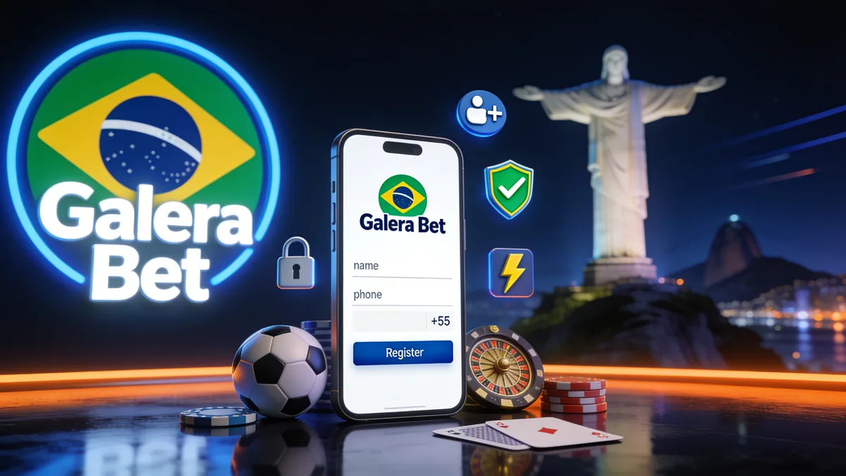 Como Criar uma Conta na Galera Bet para jogadores no Brasil
